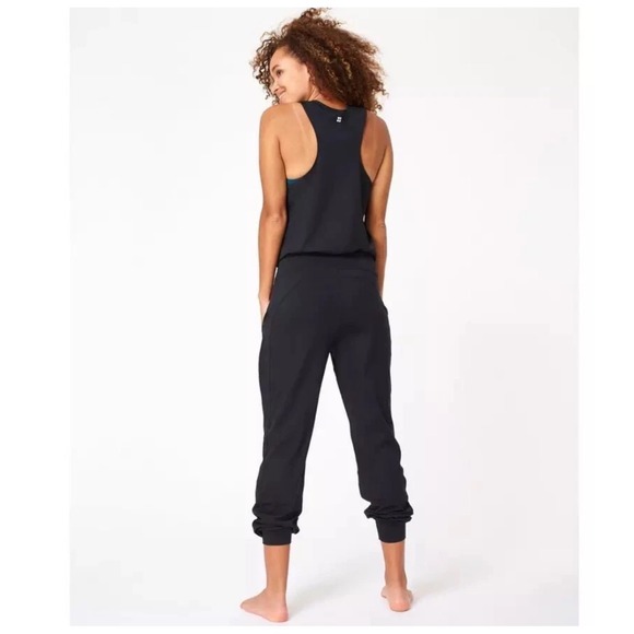 SWEATY BETTY Gary‎ Sleeveless
Jumpsuit Black Size Medium - Picture 2 of 6